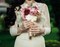 12-Piece Dusty Rose Artificial Ranunculus Flowers – 2 Bouquets of Silk Faux Mini Flowers for Wedding Bouquets, Bridal Shower Decorations, Centerpieces & DIY Floral Arrangements